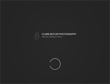 Tablet Screenshot of clairebutlerphotography.co.uk